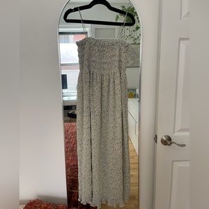 Ganni - Georgette Strap Midi Dress